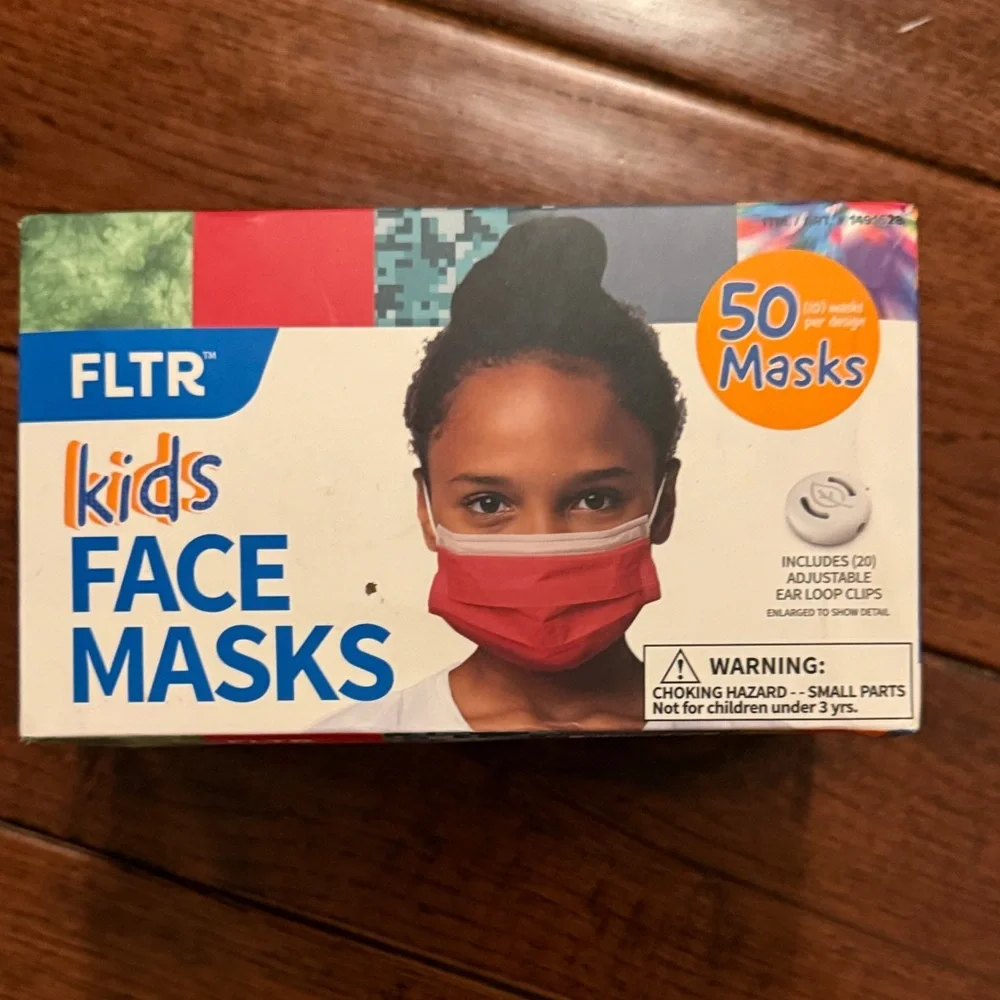 FLTR Kids Face Masks with Adjustable Loops